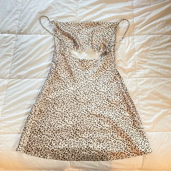 princess polly leopard betta vanore mini dress - Picture 3 of 3